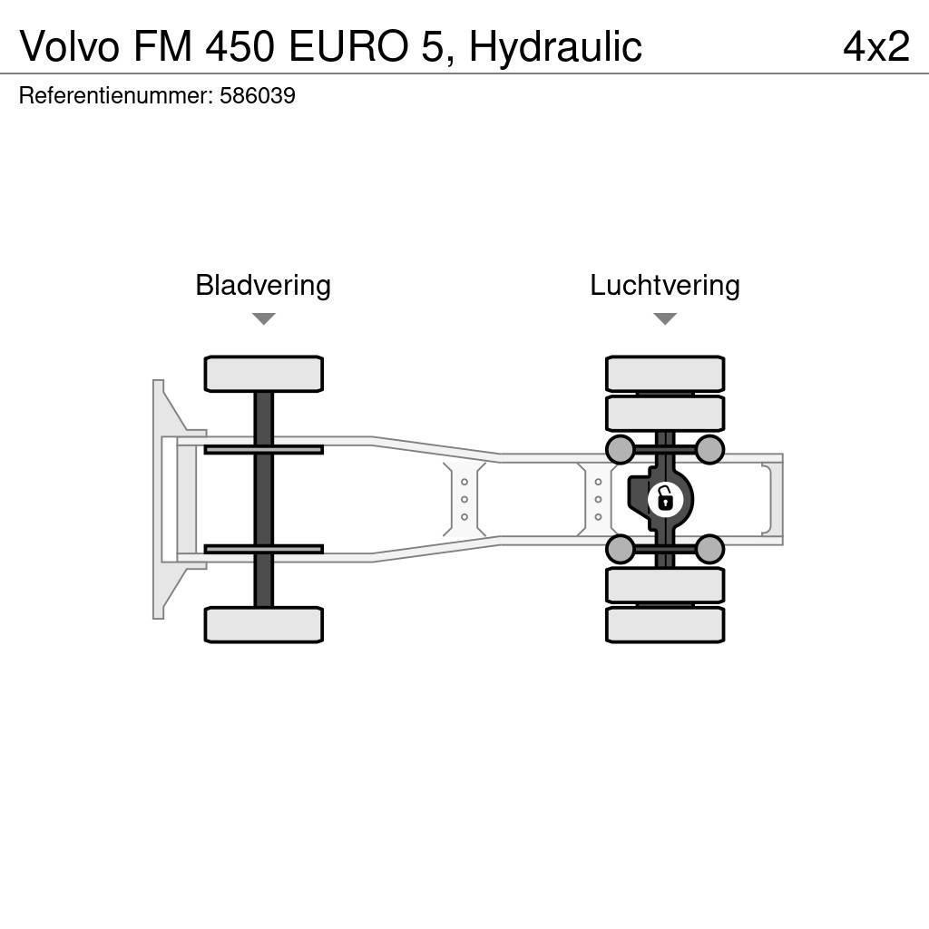 Volvo FM 450 EURO 5, Hydraulic Dragbilar