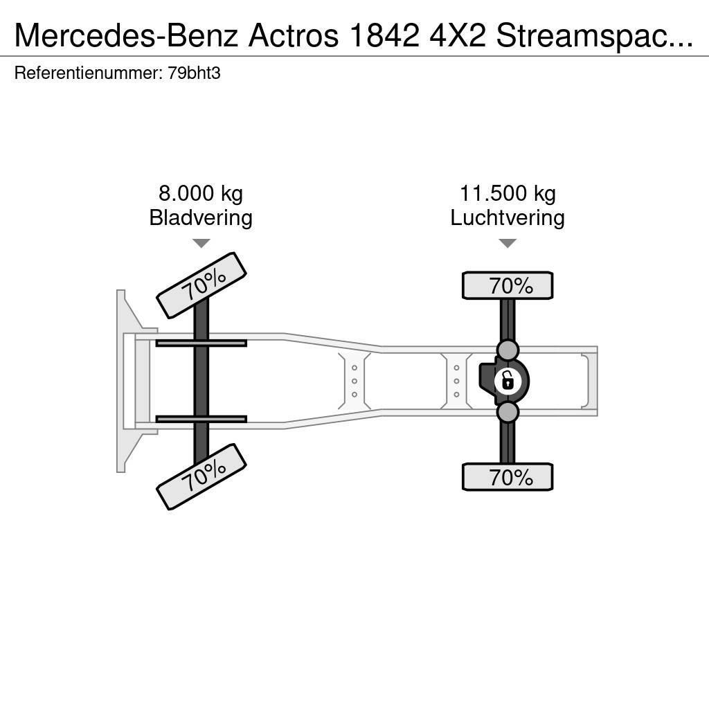Mercedes-Benz Actros 1842 4X2 Streamspace NL Truck Side skirts 8 Dragbilar