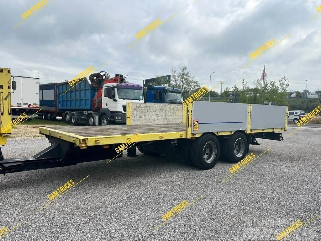 Pezzaioli BCT22E Pritsche 7.20m Flatbed/Dropside trailers