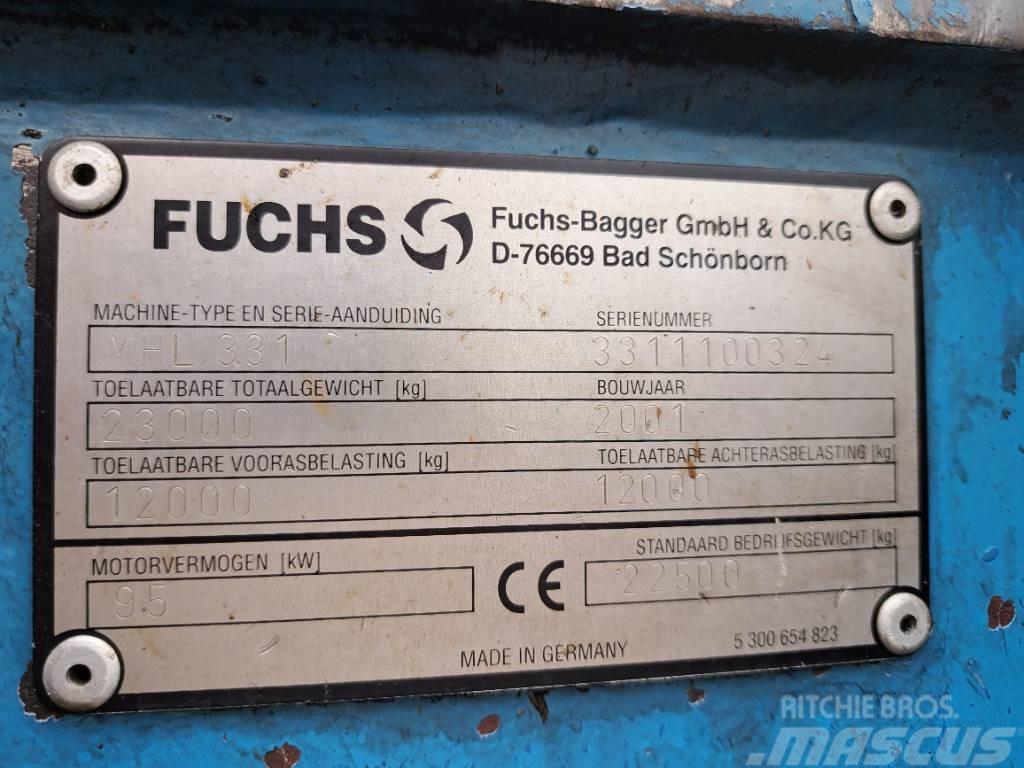 Fuchs MHL331C Avfalls / industri hantering