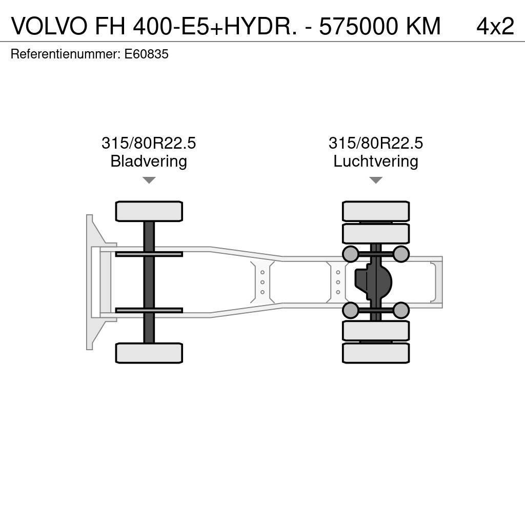 Volvo FH 400-E5+HYDR. - 575000 KM Dragbilar