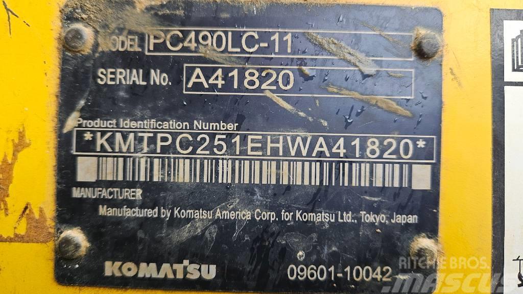 Komatsu PC 490 LC-11 Bandgrävare