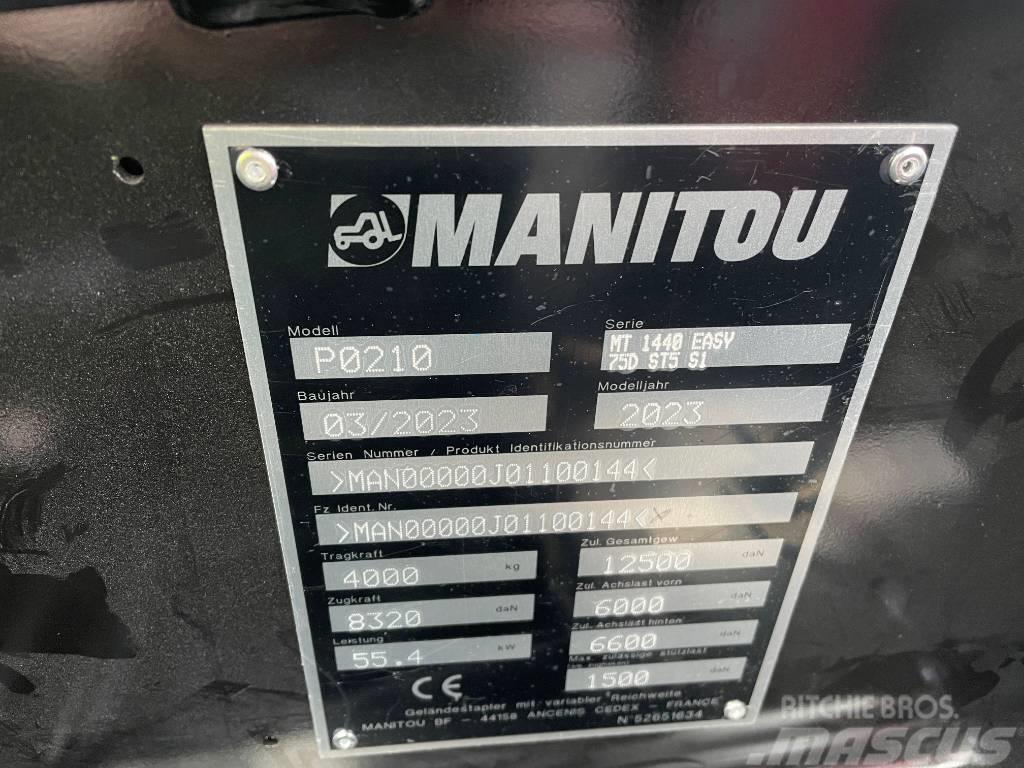 Manitou MT 1440/Telehandler fixed 14 meter 4 tons Teleskoplastare
