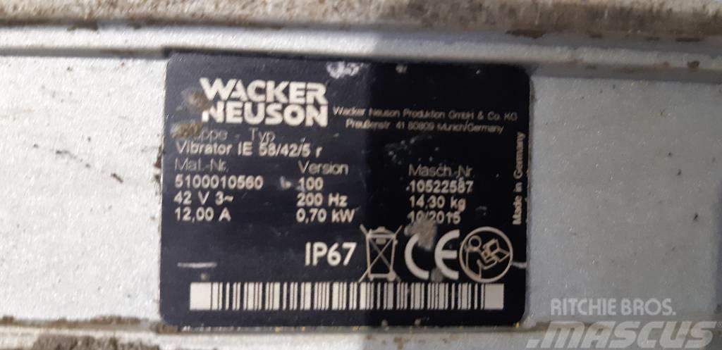 Wacker Neuson IE58/42 Formsättning