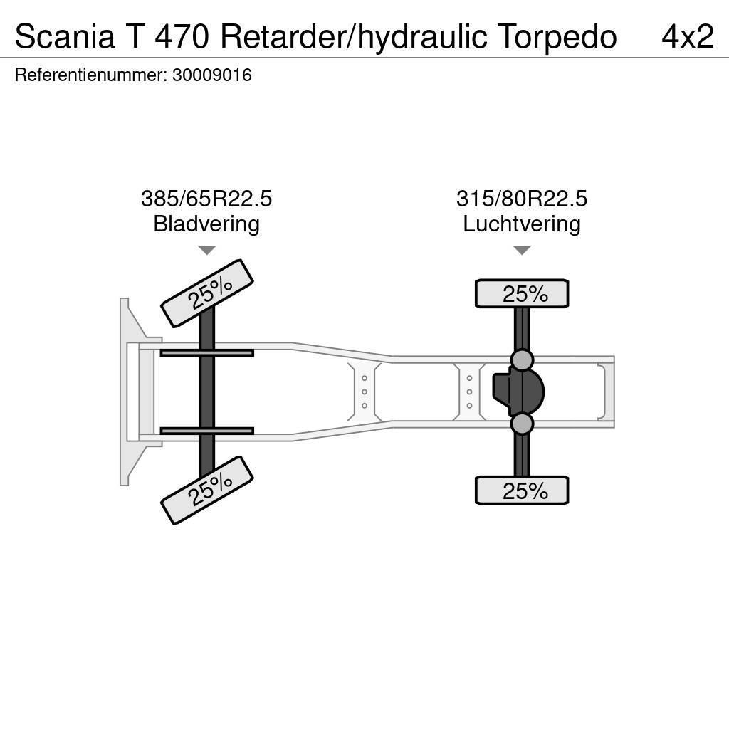 Scania T 470 Retarder/hydraulic Torpedo Dragbilar
