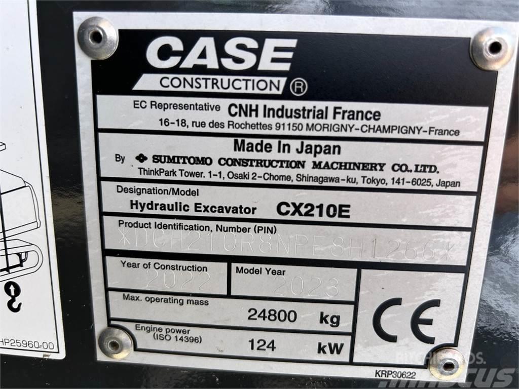 CASE CX 210E - STAGE-V Hjulgrävare