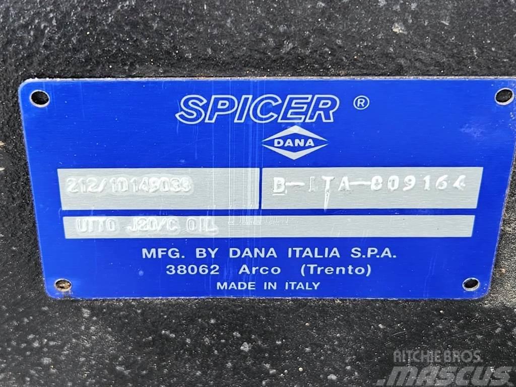 Spicer Dana 212/10149033 - Axle/Achse/As Hjulaxlar