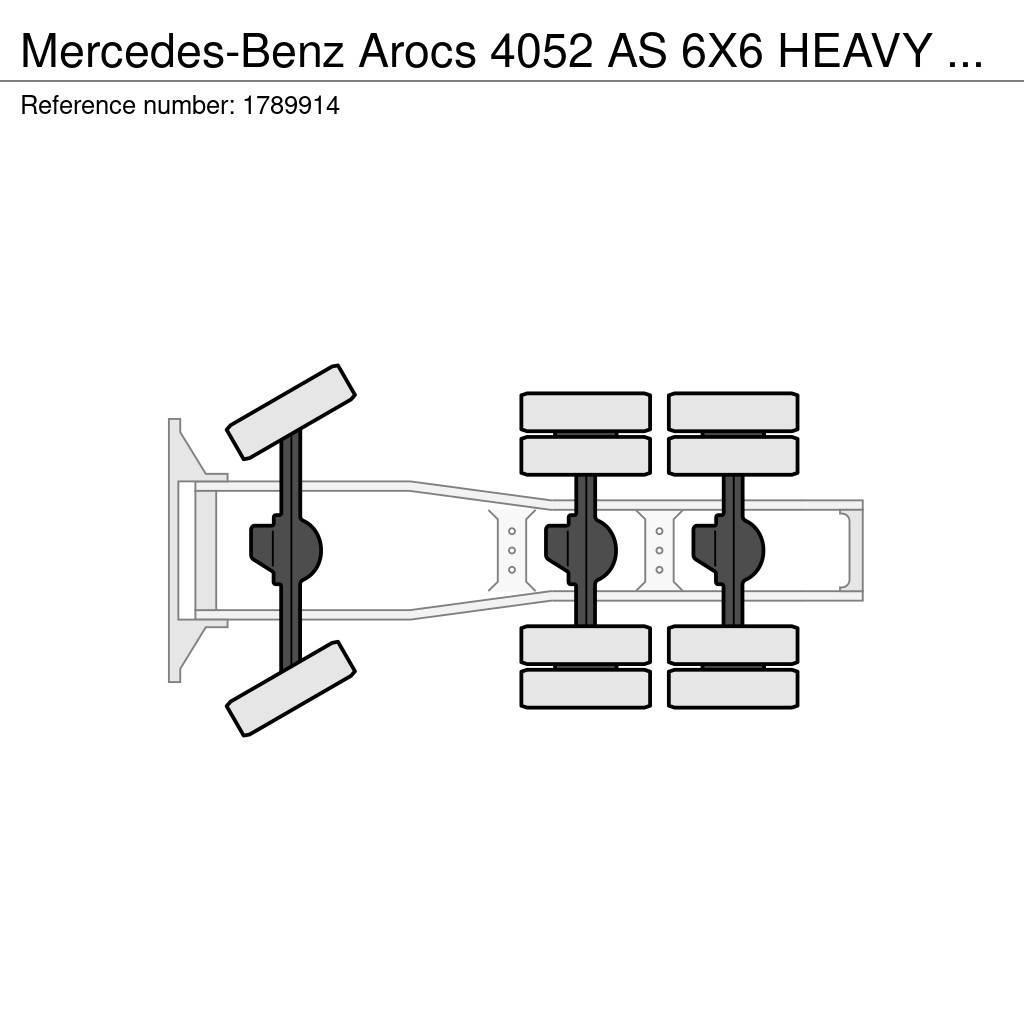 Mercedes-Benz Arocs 4052 AS 6X6 HEAVY DUTY TRACTOR NEW !!! 2X IN Dragbilar