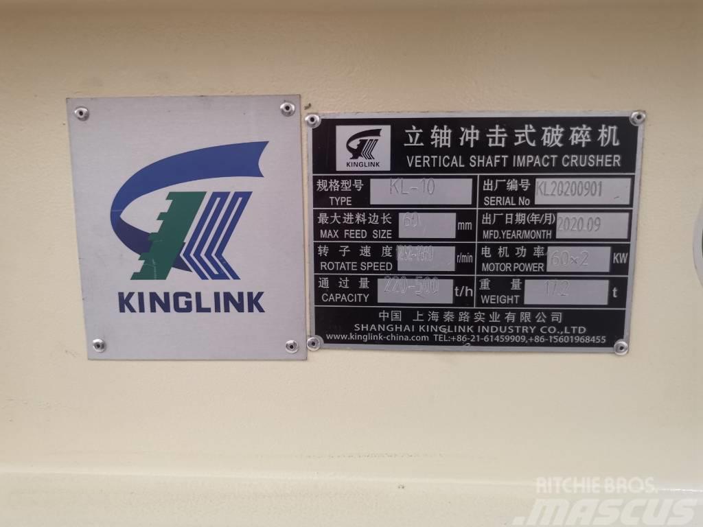 Kinglink Barmac VSI crusher KL-10 | Mineral Concrete Sands Krossar