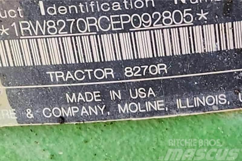 John Deere 8270R Traktorer