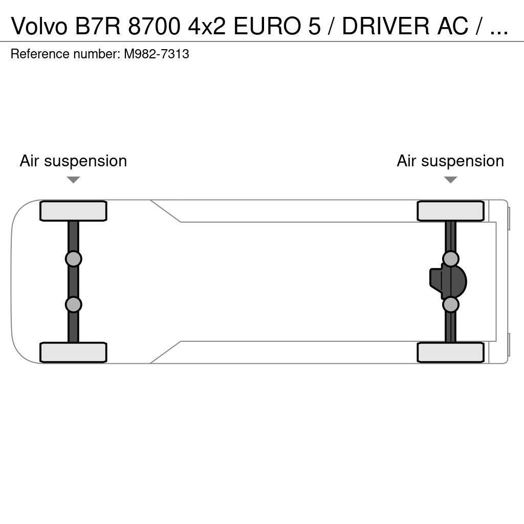 Volvo B7R 8700 4x2 EURO 5 / DRIVER AC / AUXILIARY HEATIN Stadsbussar