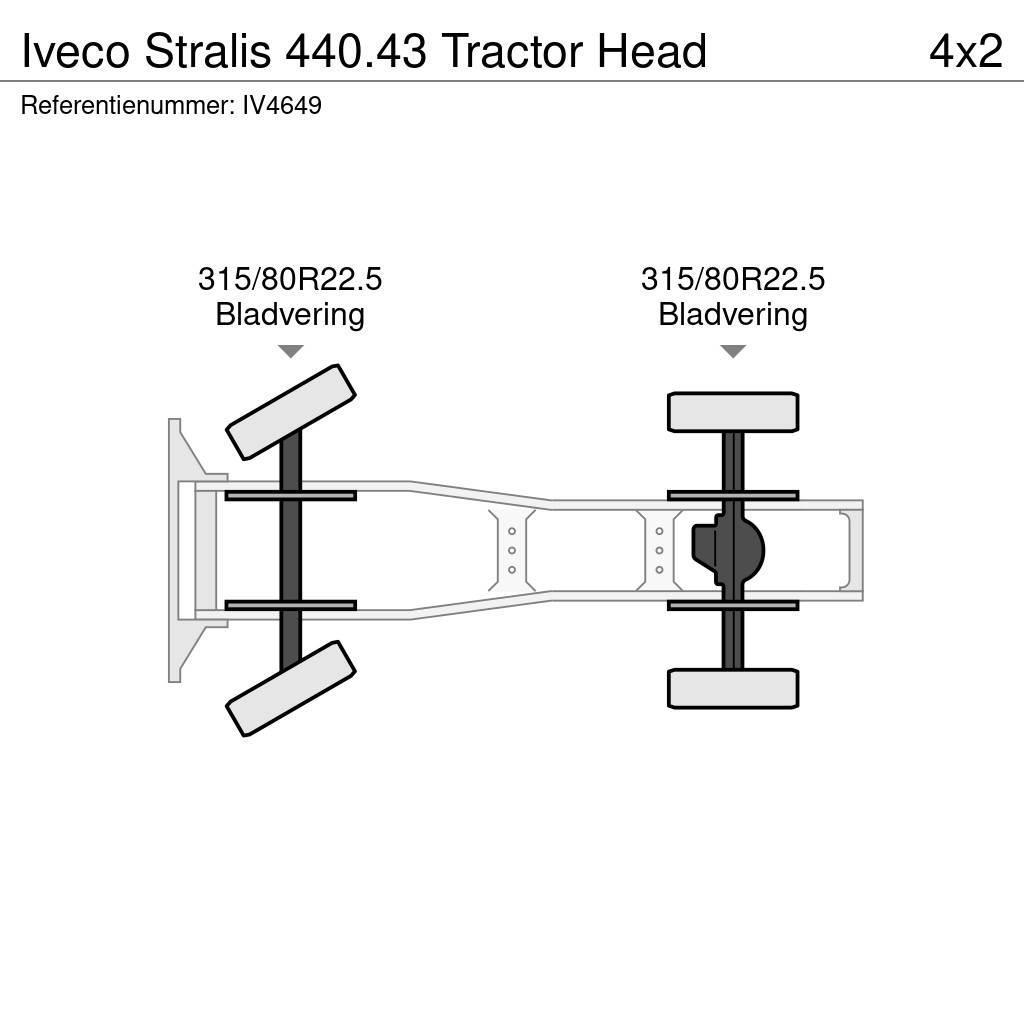 Iveco Stralis 440.43 Tractor Head Dragbilar