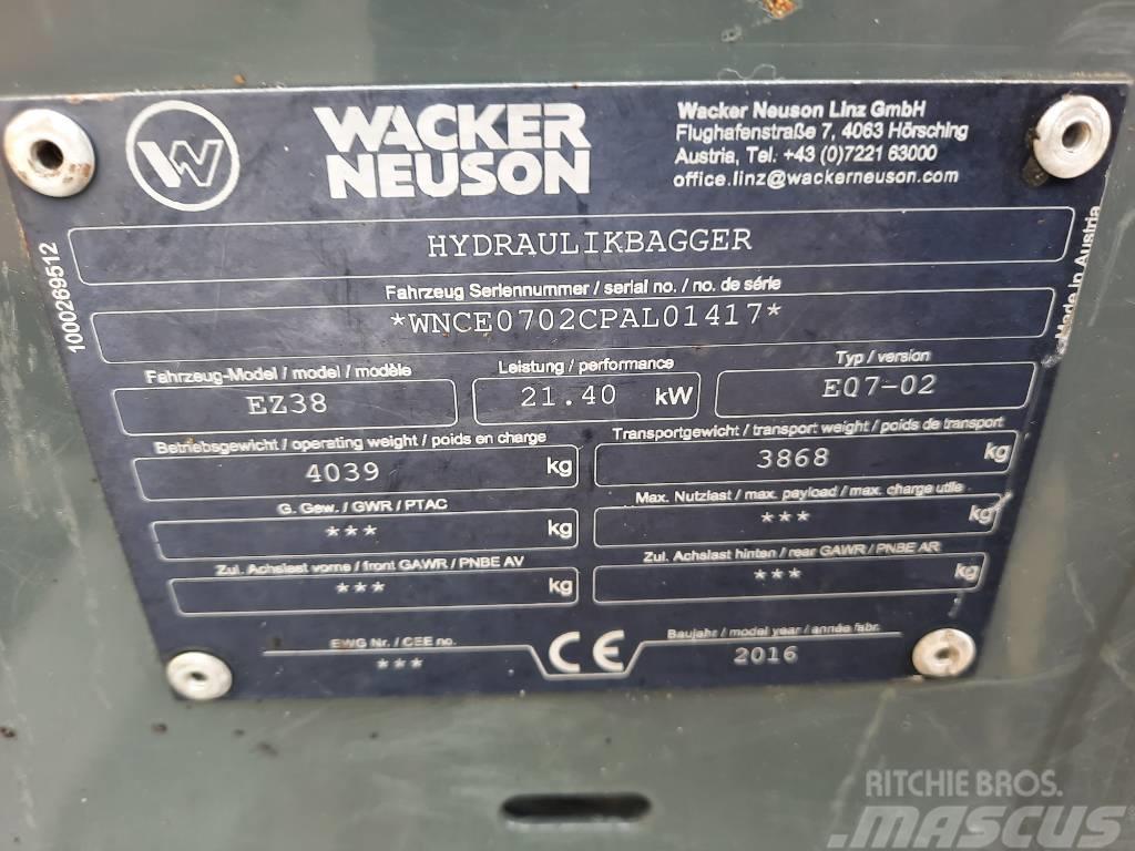 Wacker Neuson EZ 38 Minigrävare < 7t