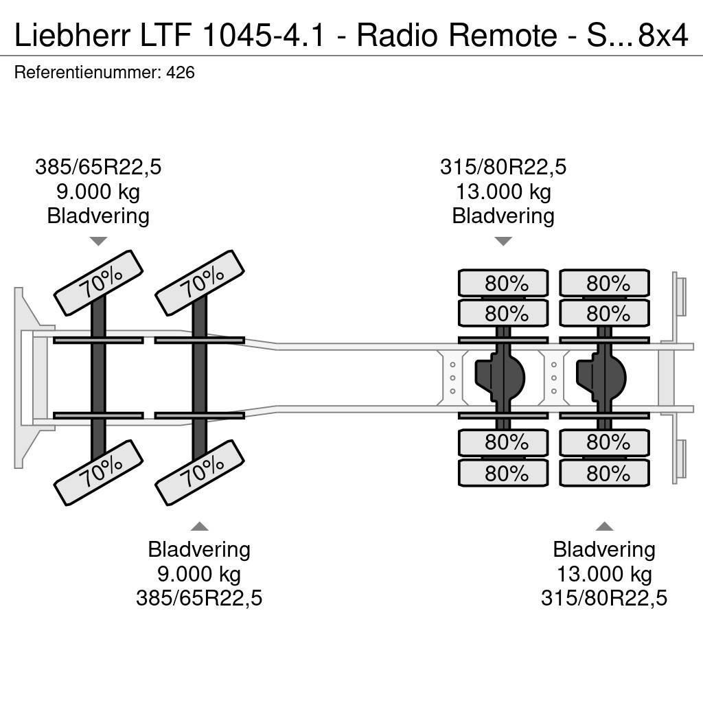 Liebherr LTF 1045-4.1 - Radio Remote - Scania P410 8x4 - Eu Allterrängkranar