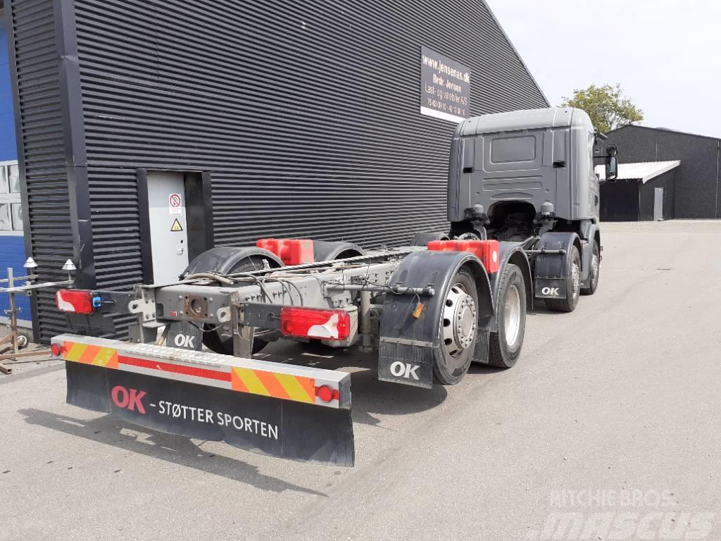 Scania G 450 CHASSIS AUT, 8X2 Chassier
