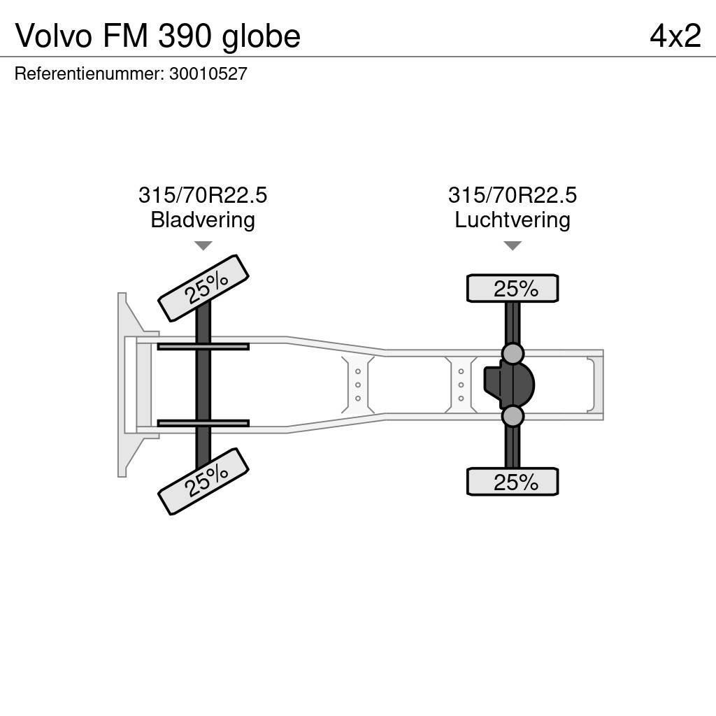 Volvo FM 390 globe Dragbilar