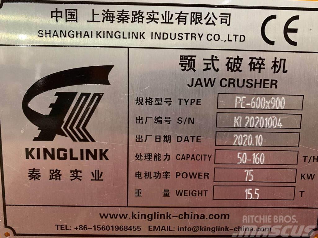 Kinglink Stone Jaw crusher PE2436 Krossar