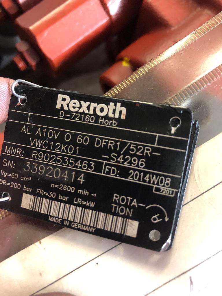 Rexroth A10VO60DFR1/52R-VWC12K04-S0827 +  A10VO45ED72/52L Övriga