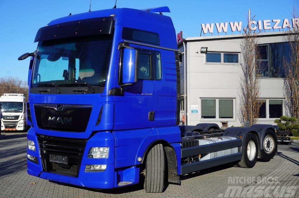 MAN TGX 26.500 6×2 / E6 / 2018 / steering and lifting Chassier