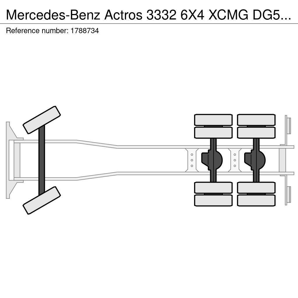 Mercedes-Benz Actros 3332 6X4 XCMG DG53C FIRE FIGTHING PLATFORM Billyftar