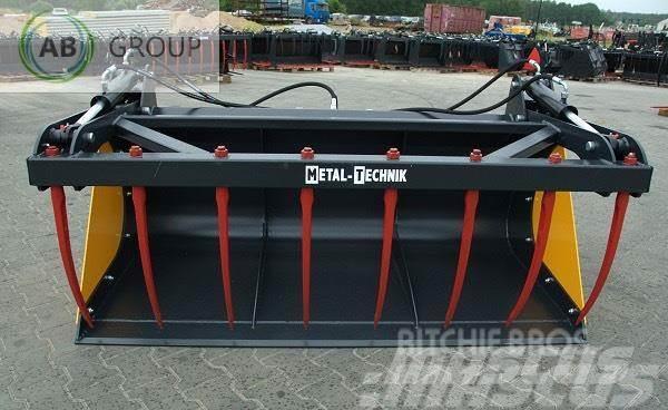 Metal-Technik łyżko-krokodyl ząb kuty 1,8 m Front loader accessories