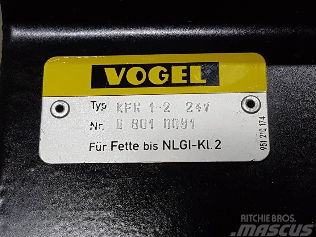 Ahlmann AZ14-Vogel KFG1-2 24V-Lubricating system Chassi och upphängning