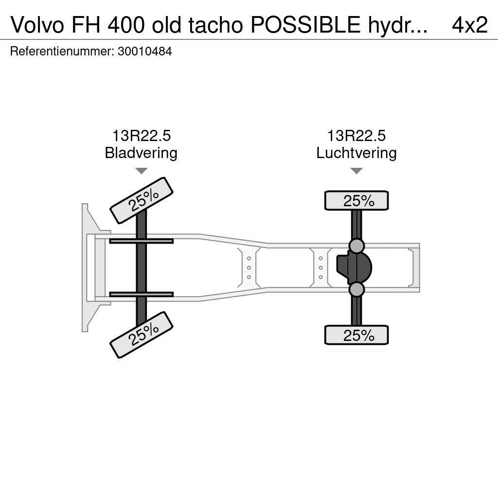Volvo FH 400 old tacho POSSIBLE hydraulic Dragbilar
