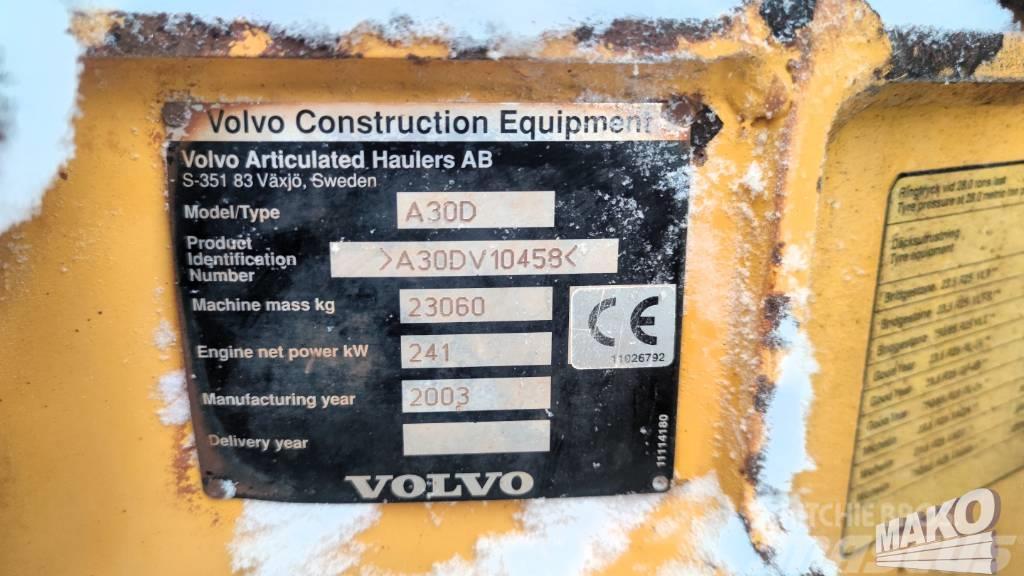 Volvo A 30 D Midjestyrd dumper