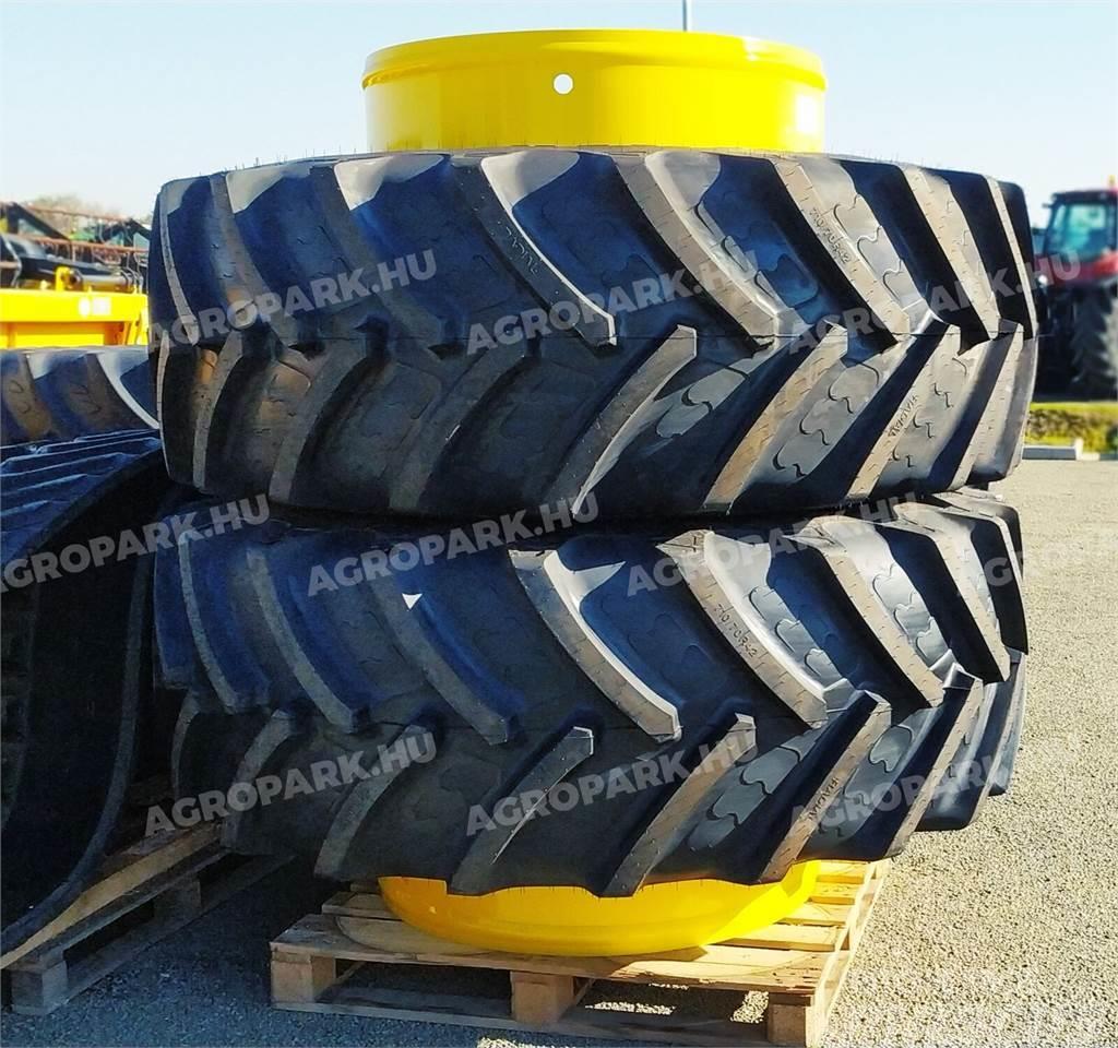  Twin wheel set with Alliance 650/85R38 tires, 1 pa Dubbelmontage