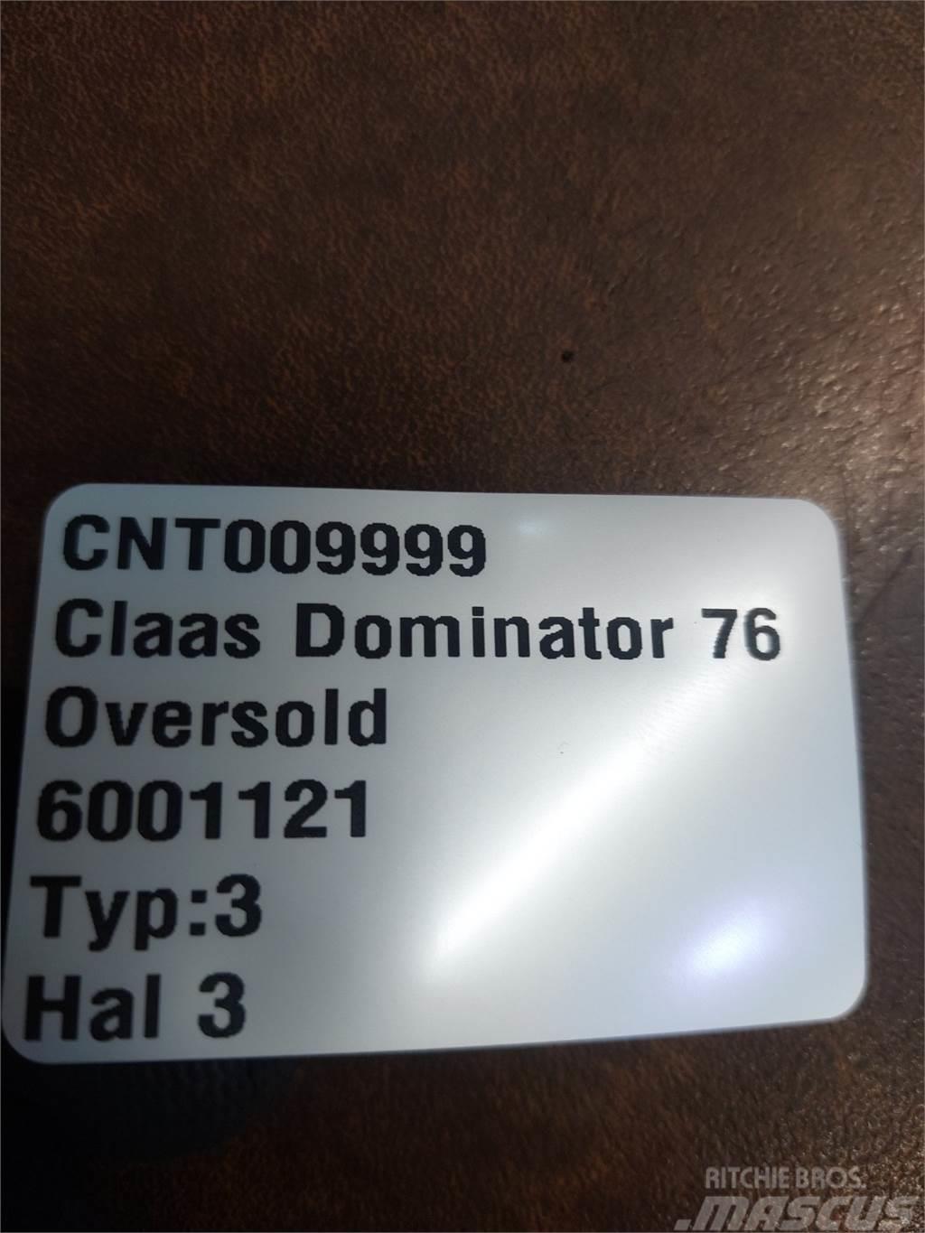 CLAAS Dominator 76 Sand- och saltspridare