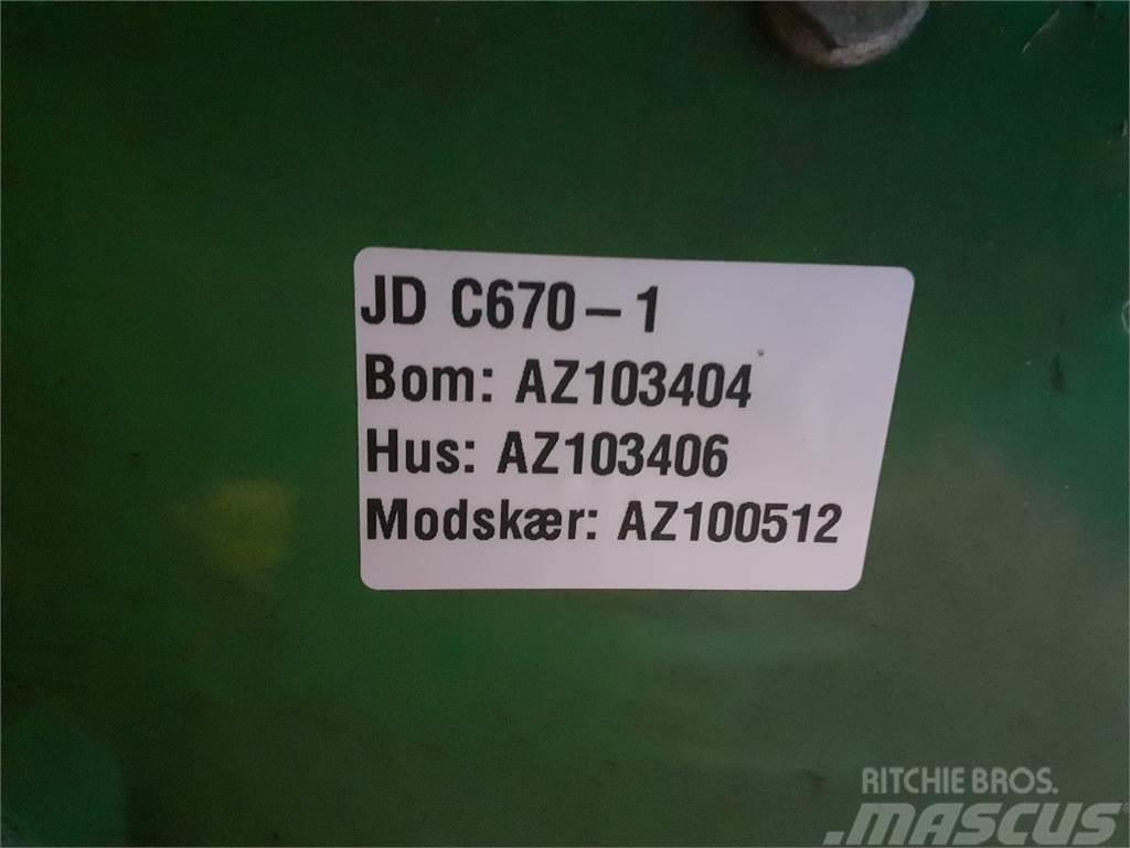 John Deere C670 Trösktillbehör
