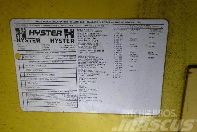 Hyster H155XL2 Övriga motviktstruckar