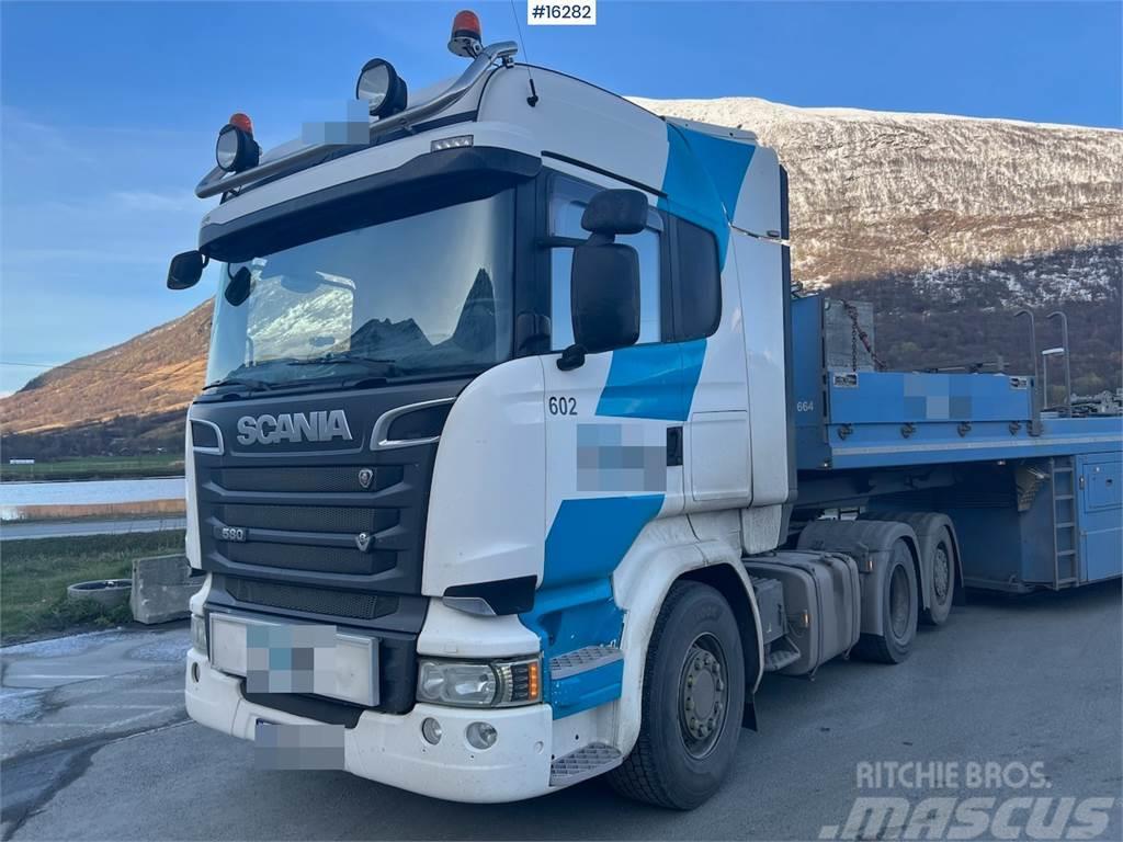 Scania R580 6x2 tractor unit w/ Euro 6 SEE VIDEO Dragbilar