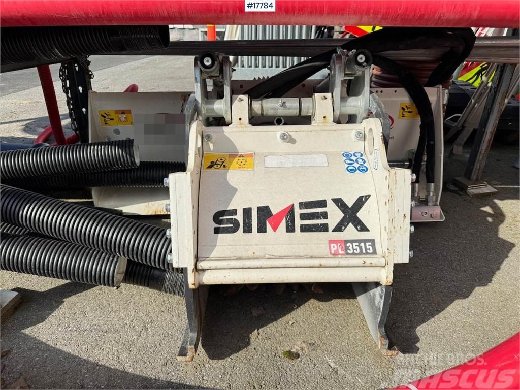Simex PL3515 Asphalt cutter for wheel loader Övriga