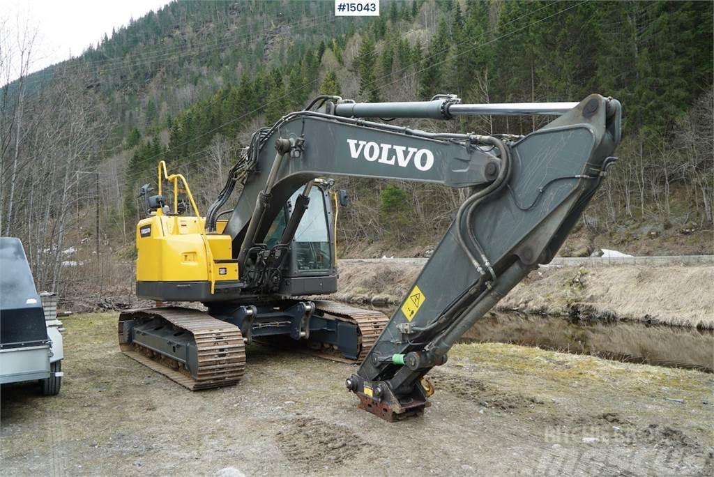 Volvo ECR235DL Excavator w/ bucket and rotor tilt. Bandgrävare