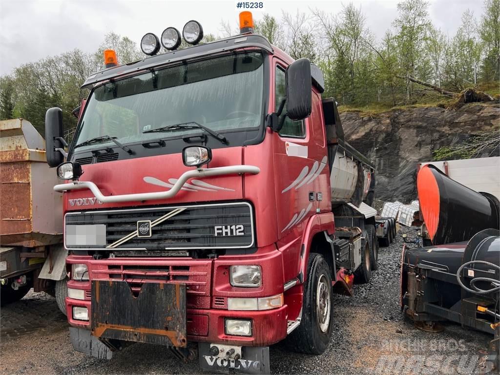 Volvo FH12 Tipper 6x2 w/ plowing rig and underlying shea Tippbilar