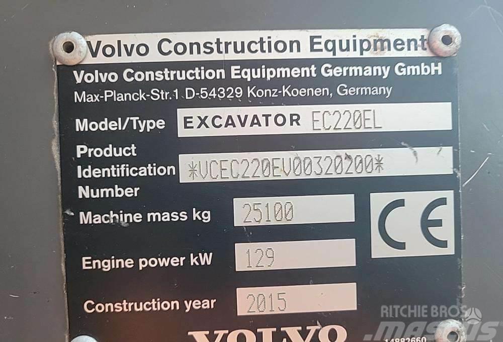 Volvo EC220E Bandgrävare