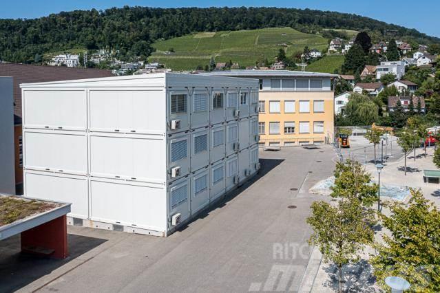 Avesco Rent Raumprovisorium auf 3 Etagen mit Sekun Specialcontainers