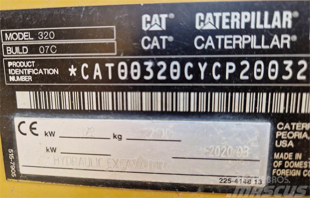 CAT 320 Bandgrävare