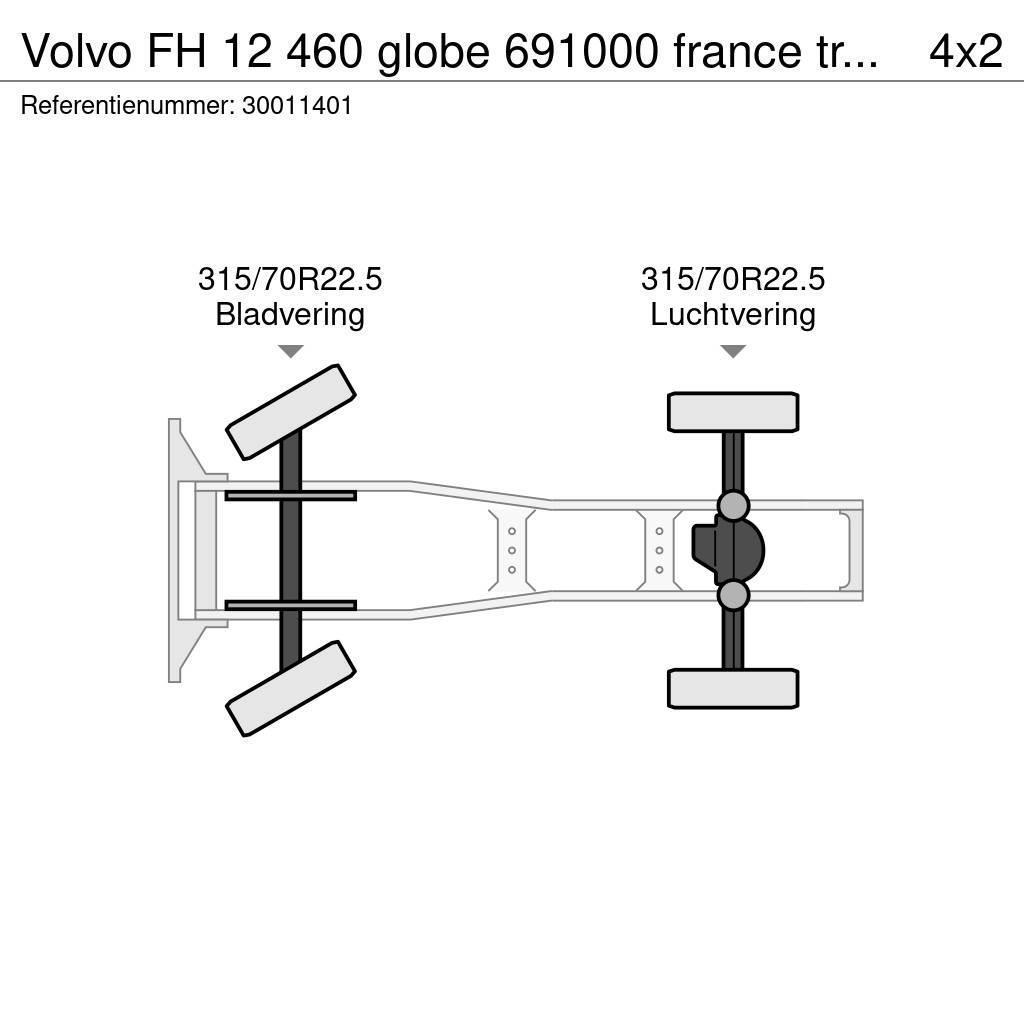 Volvo FH 12 460 globe 691000 france truck hydraulic Dragbilar