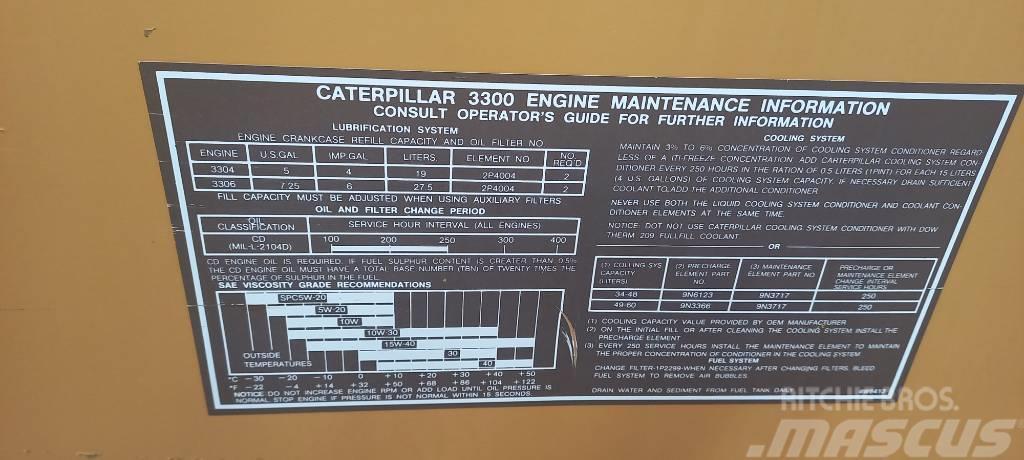 CAT 3306 Dieselgeneratorer
