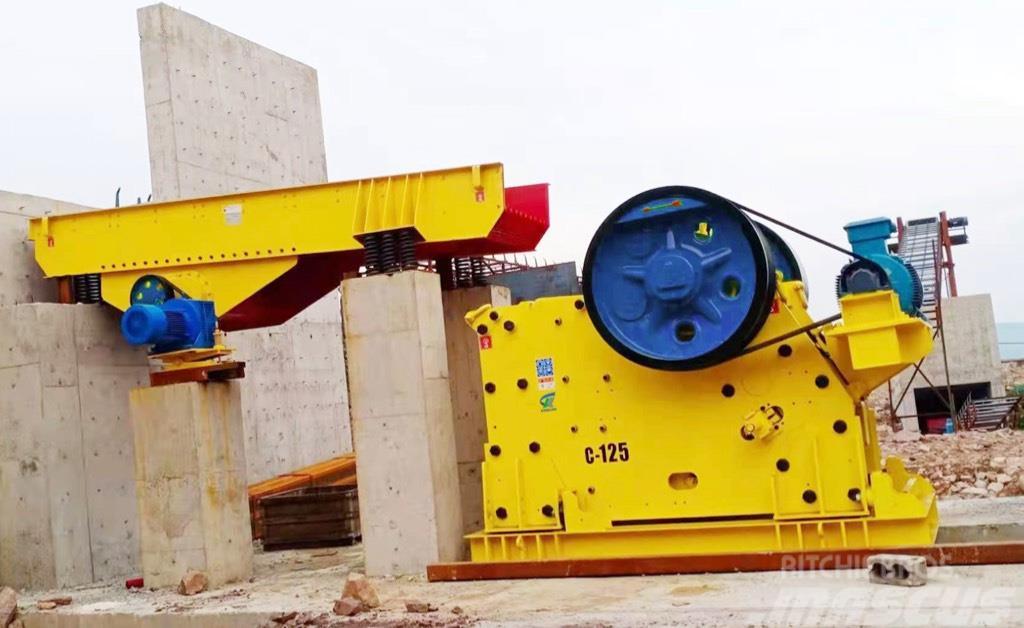 Kinglink C125 Primary Jaw Crusher for Riverstone Krossar