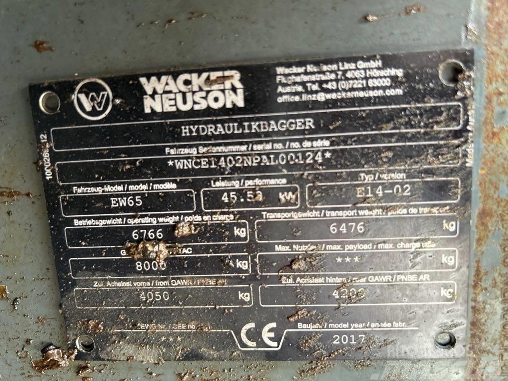 Wacker Neuson EW65 Hjulgrävare