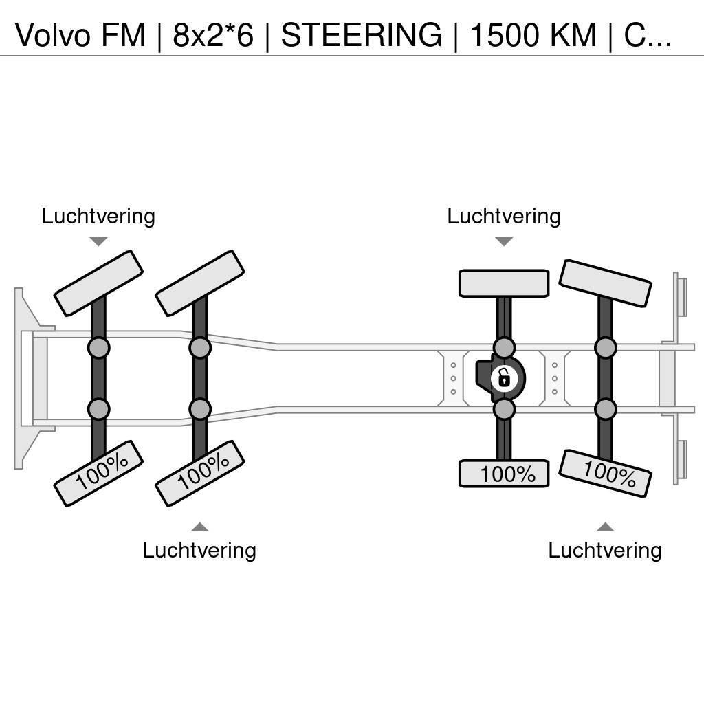 Volvo FM | 8x2*6 | STEERING | 1500 KM | COMPLET 2019 | U Allterrängkranar