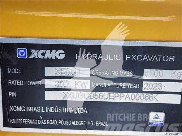 XCMG XE55U Minigrävare < 7t