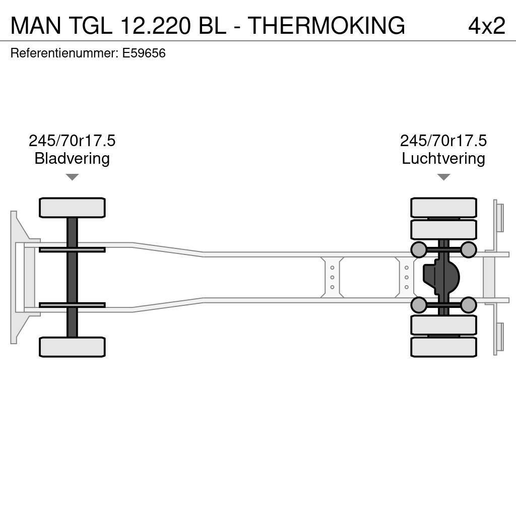 MAN TGL 12.220 BL - THERMOKING Skåpbilar Kyl/Frys/Värme