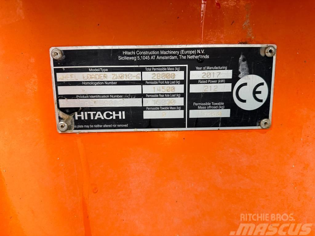 Hitachi ZW  310-6 Wagge Hjullastare