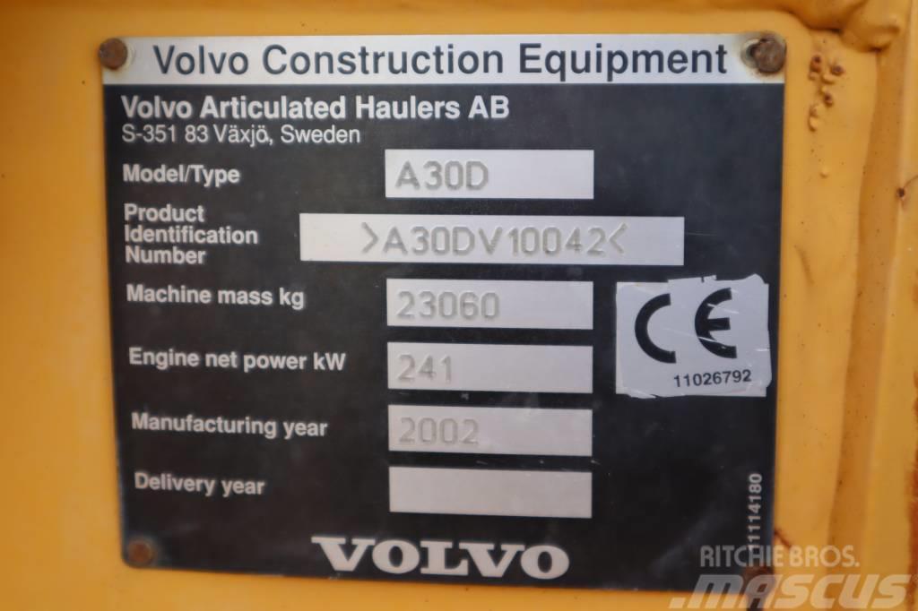 Volvo A 30 D Articulated Dump Trucks (ADTs)