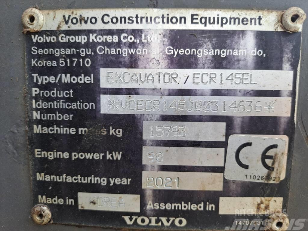 Volvo ECR 145 EL Bandgrävare