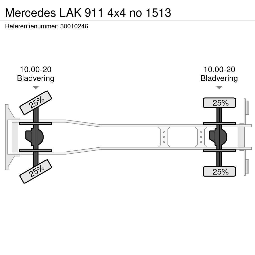 Mercedes-Benz LAK 911 4x4 no 1513 Tippbilar